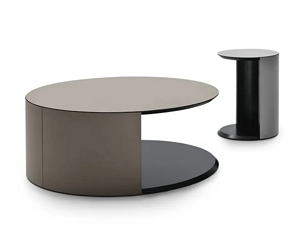 Round wooden coffee table Papier I 4 Mariani factory i 4 Mariani from Italy. Foto №2