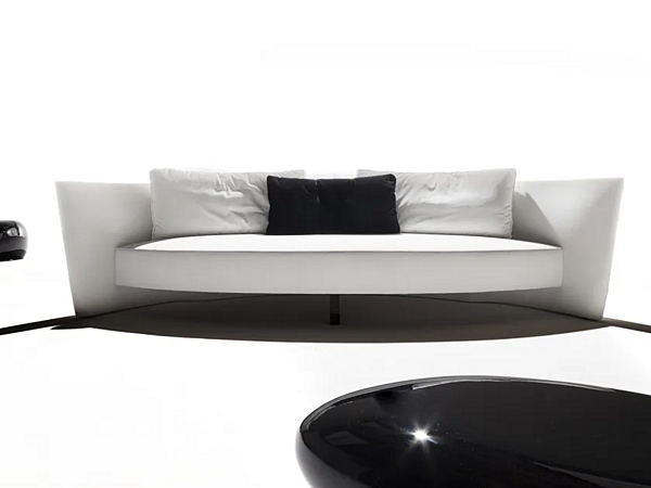 Sectional fabric sofa with soft back ERBA ITALIA Ibiza factory ERBA ITALIA from Italy. Foto №1