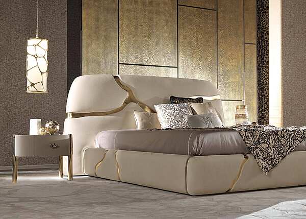 Bed ROBERTO CAVALLI ELGON factory ROBERTO CAVALLI from Italy. Foto №4