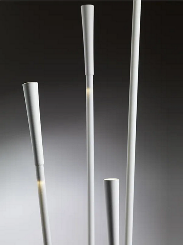 Plastic floor lamp Fabbian Giunco factory Fabbian from Italy. Foto №4