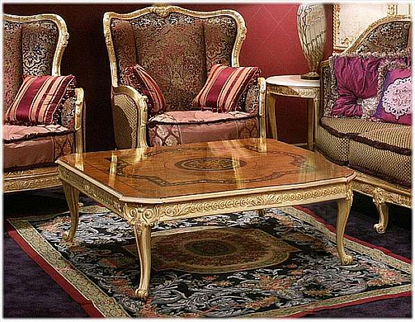 Coffee table CARLO ASNAGHI STYLE 10562 factory CARLO ASNAGHI STYLE from Italy. Foto №1