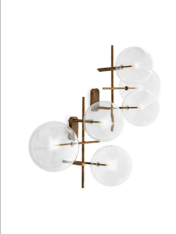 LED crystal wall lamp Bolle Aria Gallotti Radice factory Gallotti & Radice from Italy. Foto №2