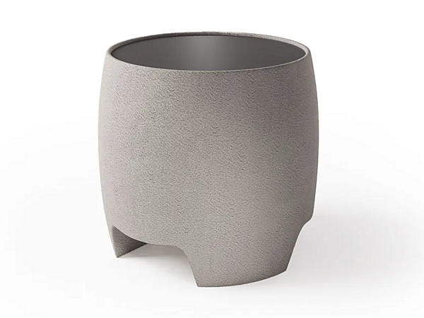 Round Cement and Glass Coffee Table MisuraEmme Boston factory MisuraEmme from Italy. Foto №1