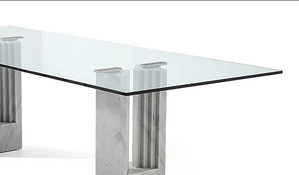 Rectangular marble coffee table Delfi CASSINA factory CASSINA from Italy. Foto №4