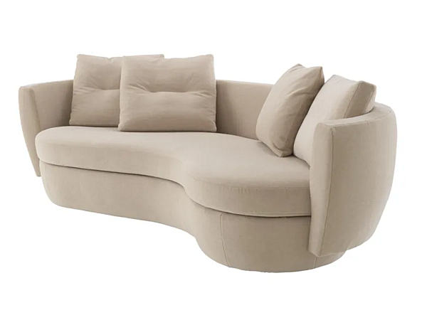 Curved 3 Seater Fabric Sofa Ipanema Ligne Roset 18020705 factory LIGNE ROSET from Italy. Foto №2