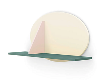 Wall unit Lippy Nidi wood с мягкой спинкой factory nidi from Italy