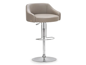 Upholstered height adjustable stool London FORMITALIA factory FORMITALIA from Italy