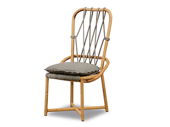 High Back Bamboo Garden Chair Manao BAXTER factory BAXTER from Italy