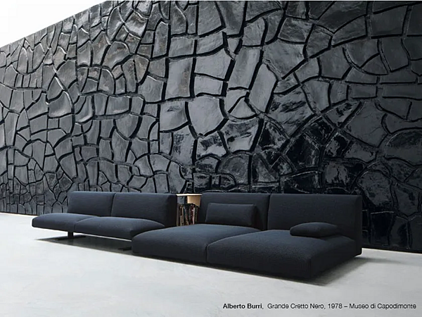 Modular Sofa Move PAOLA LENTI Fabric Upholstery factory PAOLA LENTI from Italy. Foto №3