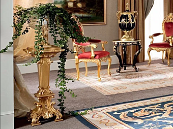 Wooden Pedestal 13625 Modenese Luxury Interiors