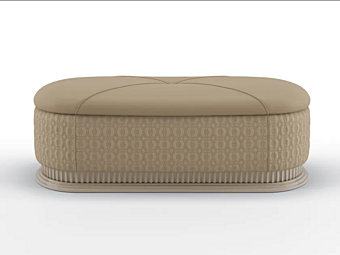 Upholstered Leather Bench Moon Walt BRUNO ZAMPA 106 Upholstered Leather Bench Moon Walt BRUNO ZAMPA 106 factory BRUNO ZAMPA from Italy