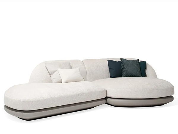 Sectional fabric sofa Vesper GIORGETTI factory GIORGETTI from Italy. Foto №1