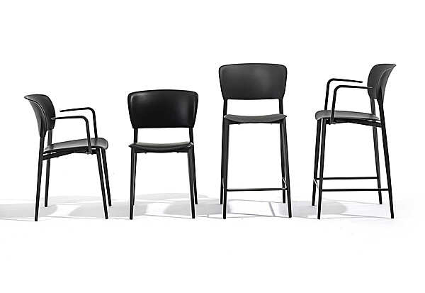 Bar stool DESALTO Ply - barstool polypropylene factory DESALTO from Italy. Foto №3