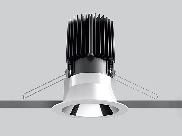 LED Round Aluminium Spotlight Everything Artemide factory Artemide from Italy. Foto №8