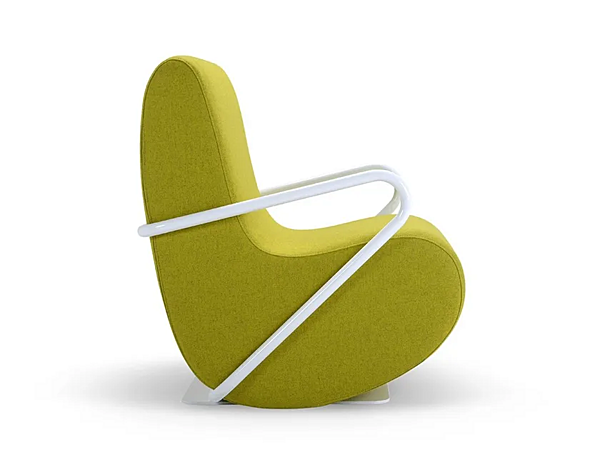 Fabric easy chair with armrests Adrenalina Nina IMB1050332 factory ADRENALINA from Italy. Foto №3