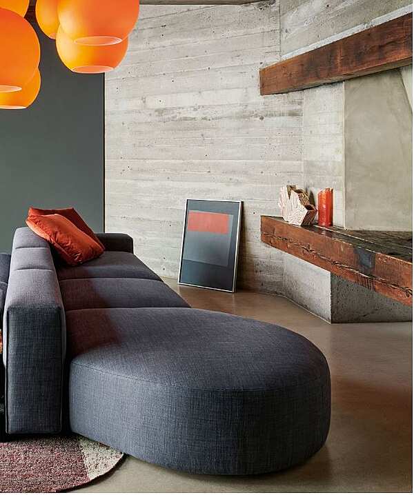 Couch TWILS T-Pad COMP. 5 factory TWILS (VENETA CUSCINI) from Italy. Foto №3