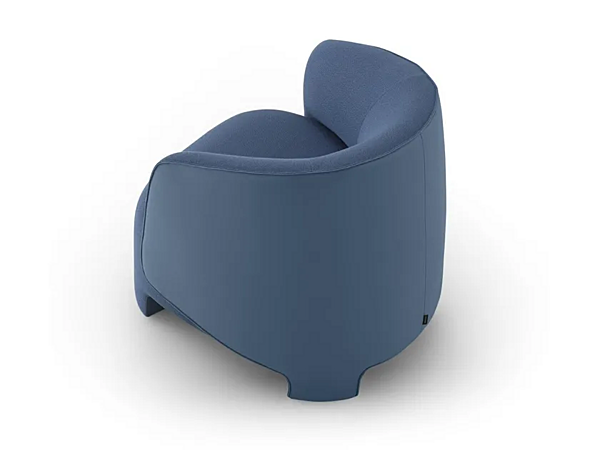 Fabric easy chair with armrests LIGNE ROSET Taru factory LIGNE ROSET from Italy. Foto №3