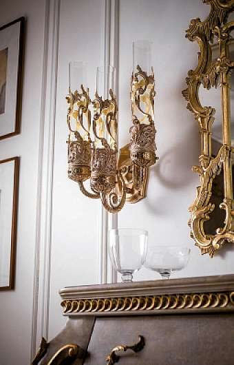 Sconce STILE LEGNO 6080 factory STILE LEGNO from Italy