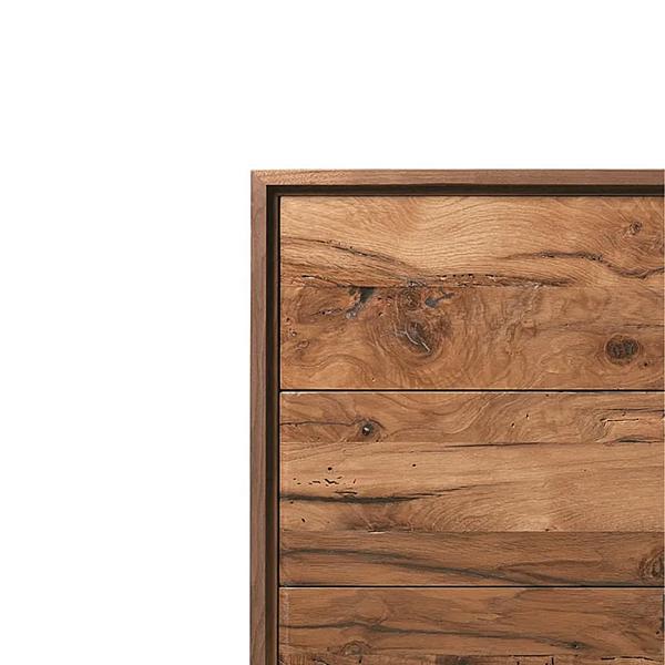 Walnut chest of drawers Velo M 132 DALE factory DALE from Italy. Foto №3