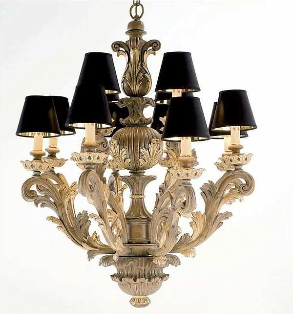 Chandelier CHELINI 1067 factory CHELINI from Italy. Foto №1