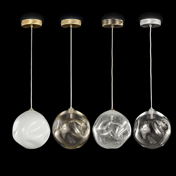 LED Pendant Lamp Handmade Murano Glass Desafinado 1 MULTIFORME SS7540-C factory MULTIFORME from Italy. Foto №4