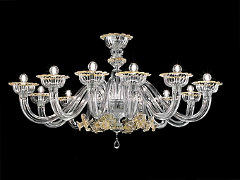 Chandelier Barovier&Toso Nekhel 5705/12