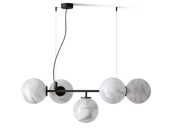 LED Pendant Lamp in Blown Glass Starburst CASSINA factory CASSINA from Italy. Foto №4