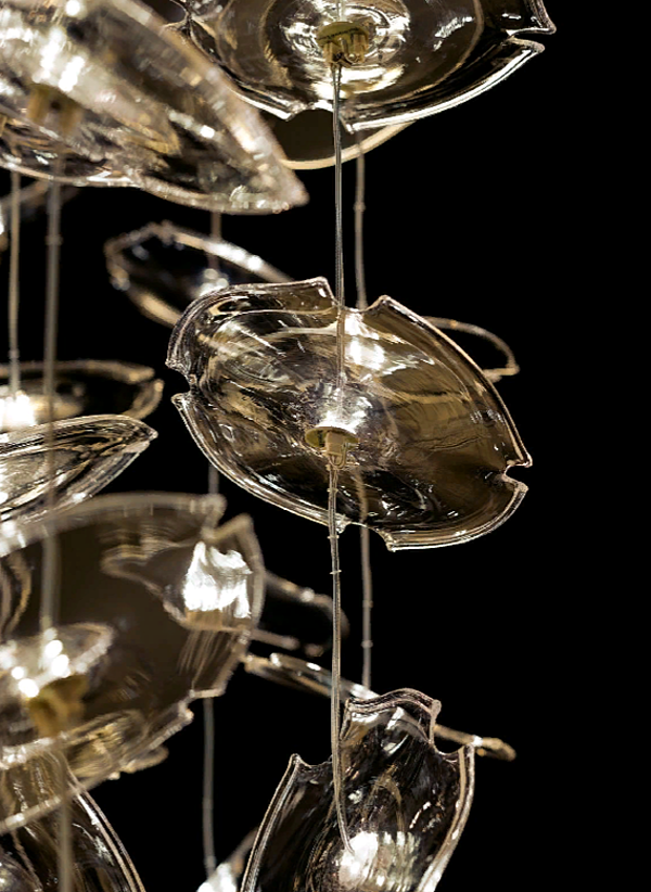 Chandelier Barovier&Toso Exagon 7128 factory Barovier&Toso from Italy. Foto №3