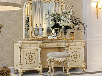 Wooden Dressing Table 14221 Modenese Luxury Interiors