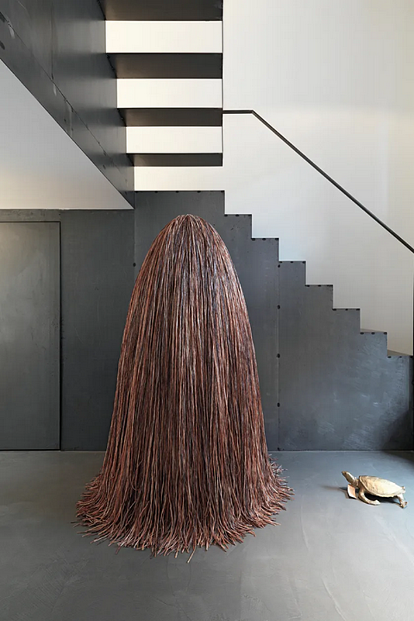 Freestanding raffia bookcase Edra Cabana CNA010 factory EDRA from Italy. Foto №2