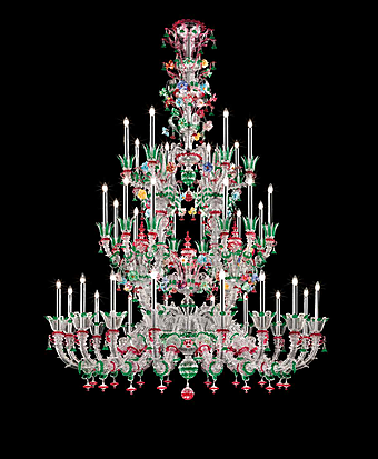 Chandelier Barovier &Toso 4607/36