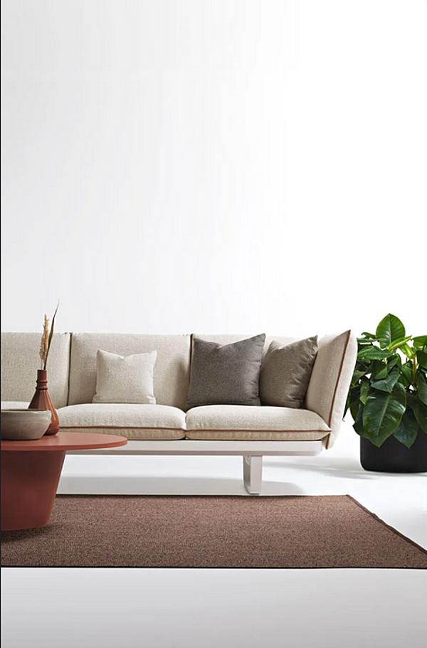 3-seater garden sofa with fabric upholstery Atmosphera Venice factory ATMOSPHERA from Italy. Foto №3