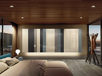 Sectional wardrobe LAGO N O W 1150 Sectional wardrobe LAGO N O W 1150 factory LAGO from Italy