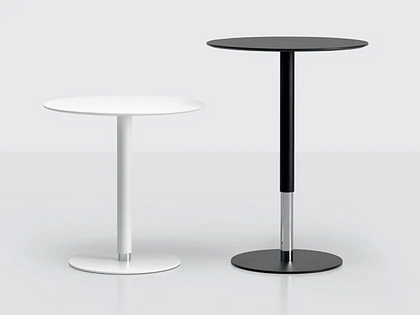 Height Adjustable Round Coffee Table Kristalia PTB factory Kristalia from Italy. Foto №1