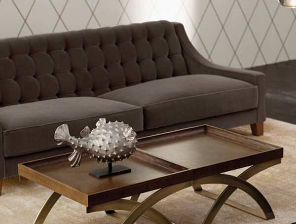 Couch ANGELO CAPPELLINI Opera ROSALIE CLASSIC 40093/I factory OPERA CONTEMPORARY from Italy. Foto №4