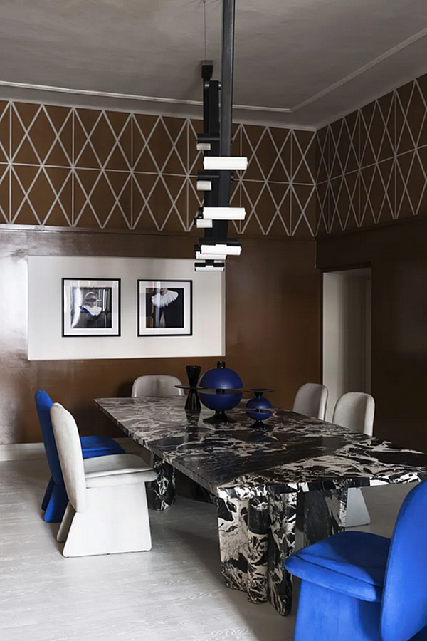 Pendant lamp wave in glass BAXTER factory BAXTER from Italy. Foto №6