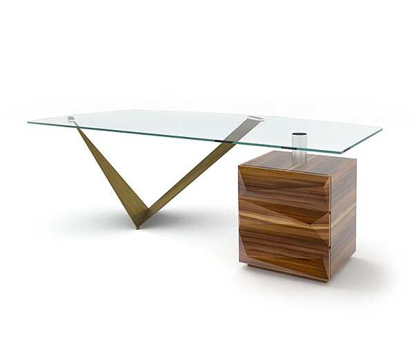 Desk REFLEX Prisma STEEL SCRIVANIA factory REFLEX from Italy. Foto №1