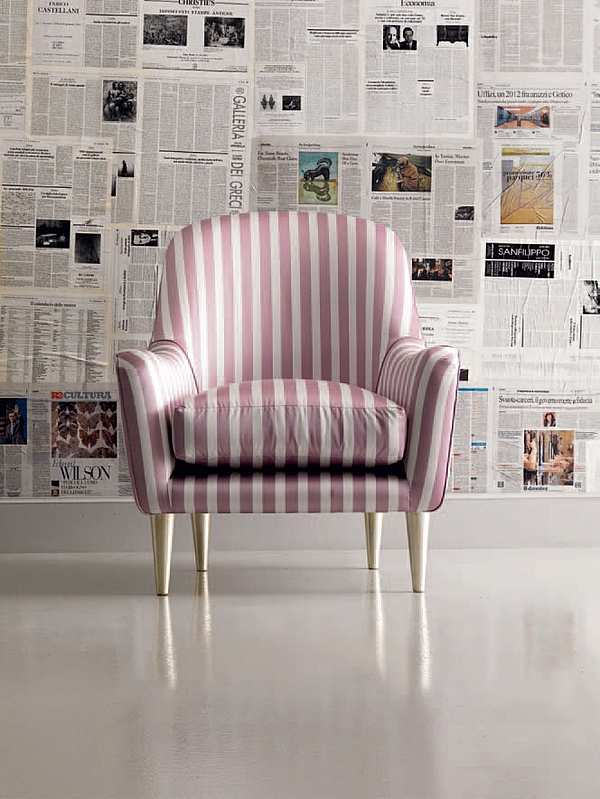 Armchair SPINI 21255 factory SPINI from Italy. Foto №1