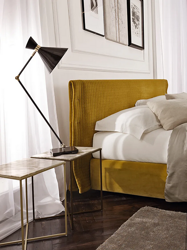 Upholstered double bed Visconti Duomo Design factory Duomo Design from Italy. Foto №2