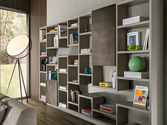 Sectional bookcase 30mm LAGO 0912 Sectional bookcase 30mm LAGO 0912 factory LAGO from Italy