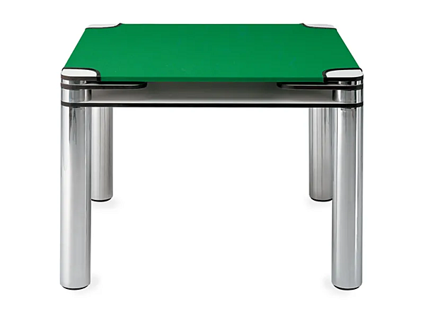 Square Poker Game Table ZANOTTA factory ZANOTTA from Italy. Foto №1