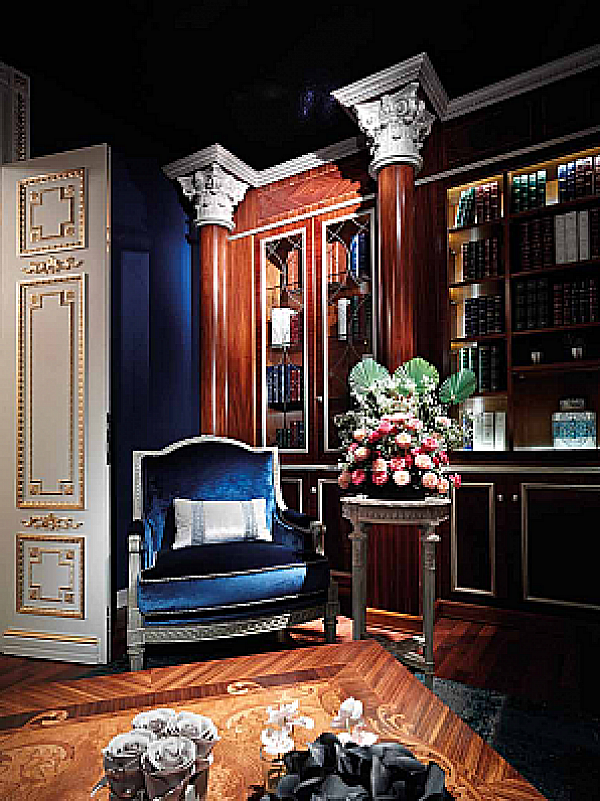 Armchair ASNAGHI INTERIORS L11901 factory ASNAGHI INTERIORS from Italy. Foto №2