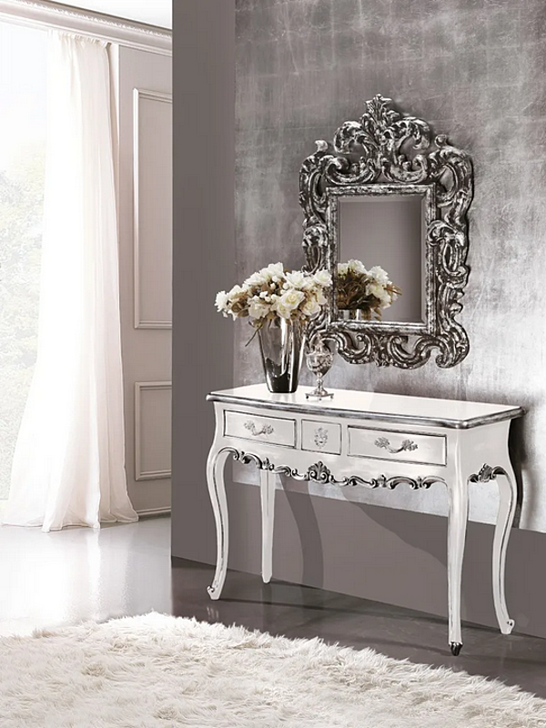 Rectangular Framed Wall Mounted Mirror CASA +39 Prestige 907 factory CASA +39 from Italy. Foto №2