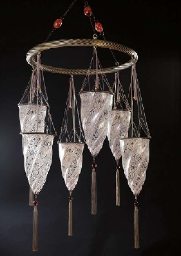 Chandelier ARCHEO VENICE DESIGN 101/6C factory ARCHEO VENICE DESIGN from Italy. Foto №1