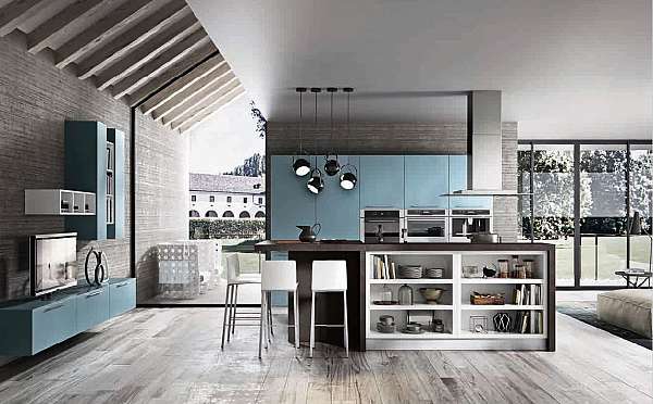 Kitchen HOME CUCINE color matt_13 factory HOME CUCINE from Italy. Foto №3