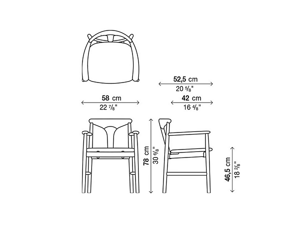 Wooden armchair Tonbo Kristalia factory Kristalia from Italy. Foto №8