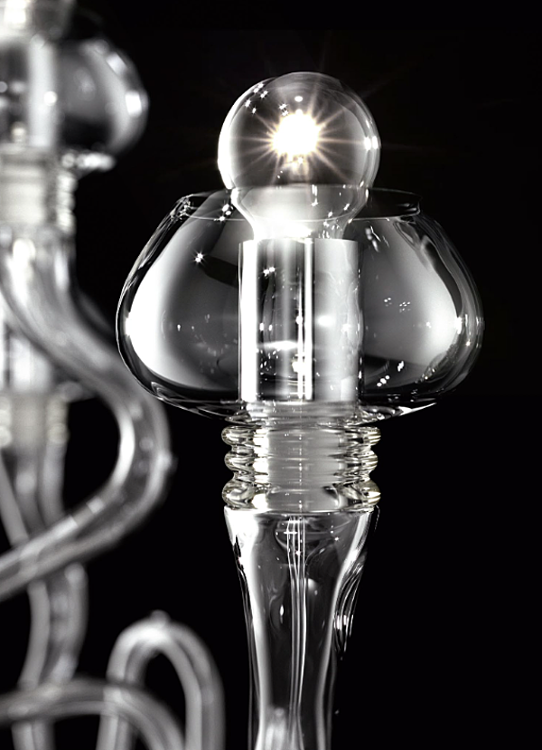Chandelier Barovier&Toso Bissa Boba 6753/20 factory Barovier&Toso from Italy. Foto №3