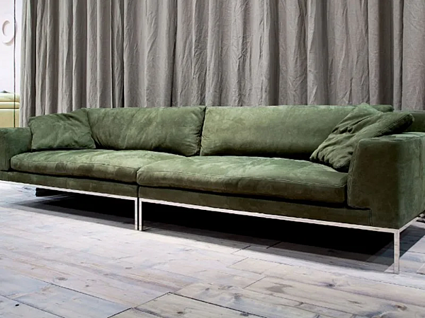 Sectional sofa fabric ERBA ITALIA Edizione factory ERBA ITALIA from Italy. Foto №6