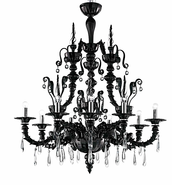 Chandelier Barovier&Toso Dhamar 5596/12 factory Barovier&Toso from Italy. Foto №1