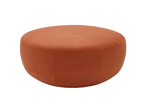 Round fabric pouf Prado LIGNE ROSET 11370055 factory LIGNE ROSET from Italy. Foto №1